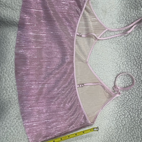 LARGE VICTORIA’S SECRET PINK CRINKLE SHORTS PJ SET - Picture 4 of 6